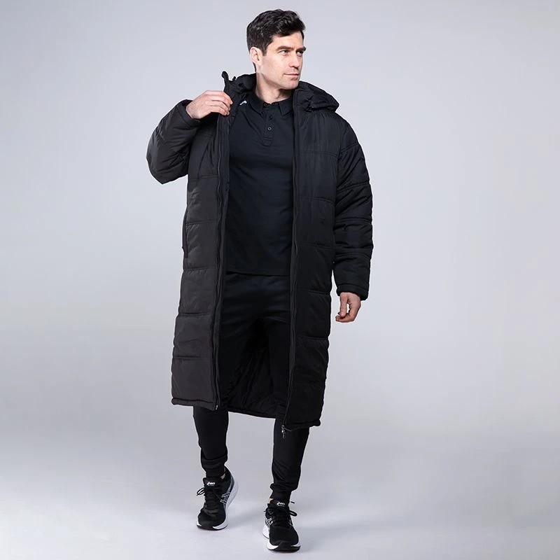 Men's Galaxy Hooded Sub Coat Black - Image 2