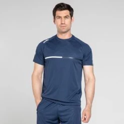 Men's Dolmen T-Shirt Marine / White