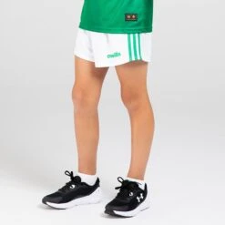Kids' Mourne Shorts White / Green