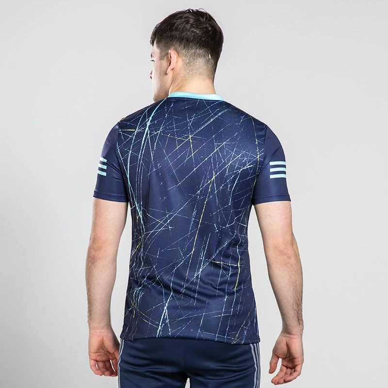 Kilkenny GAA Player Fit Short Sleeve Training Top Marine / Green - Image 2