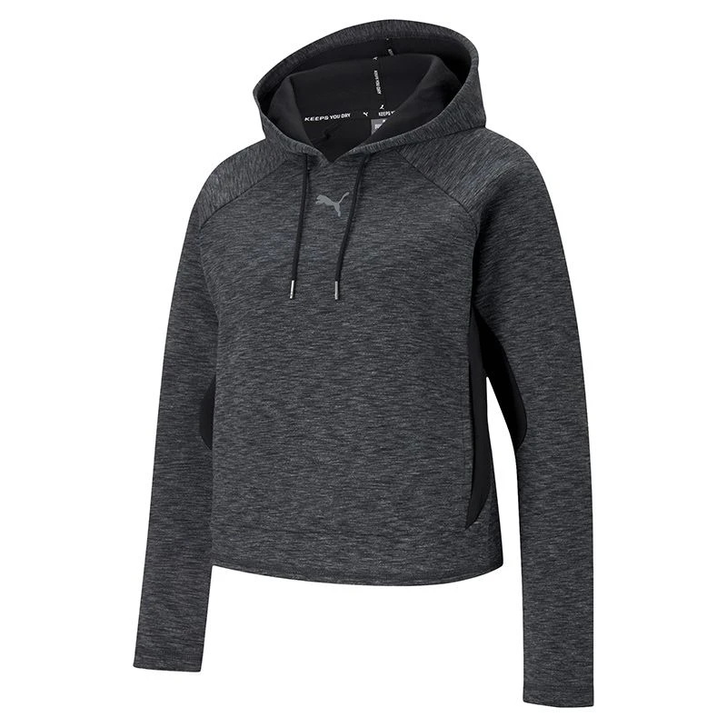 Puma Women's Evostripe Hoodie Puma Black / Heather - Image 2