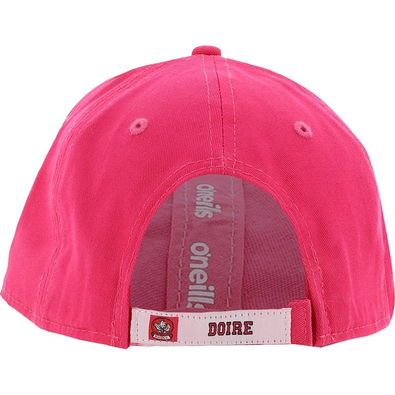 Derry GAA Women's Ailbhe Cap Pink - Image 3