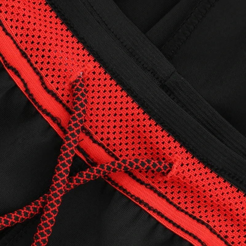 Kids' Albus Hybrid Skinny Bottoms Black / Red - Image 8