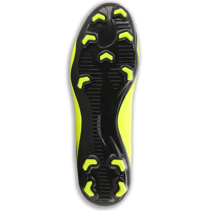 Aluna Youth Firm Ground Laced Football Boots Yellow / Black - Image 4