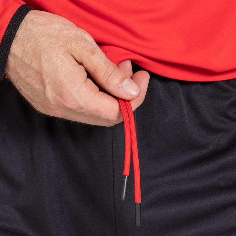 Men's Cody Training Shorts Black / Red / Grey - Image 4