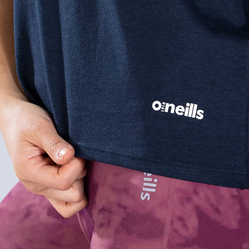 Women's Madison Cotton T-Shirt Marine - Image 5