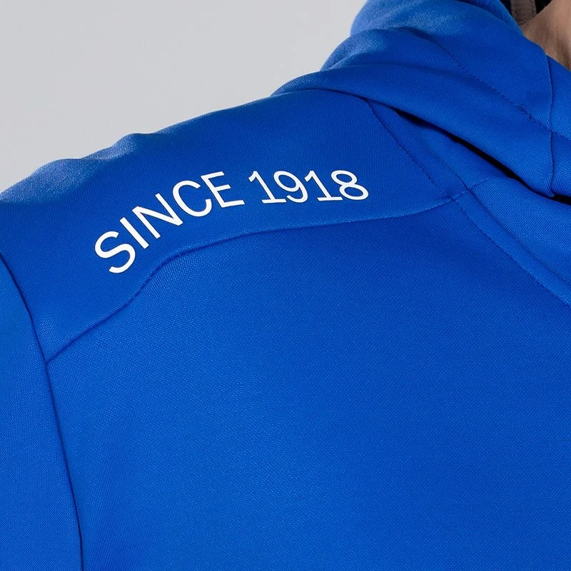 Men's Zack Fleece Pullover Hoodie Royal / Marine / Silver - Image 6