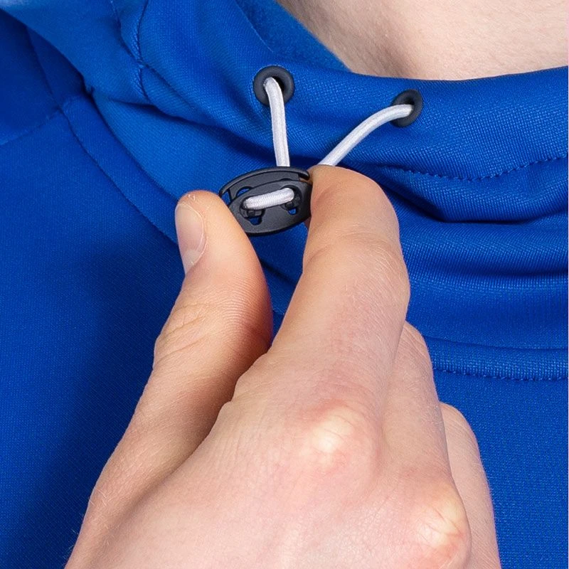 Men's Zack Fleece Pullover Hoodie Royal / Marine / Silver - Image 5