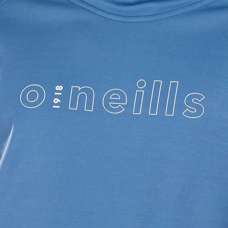 Men's Zack Fleece Pullover Hoodie Blue / Marine / Silver - Image 8