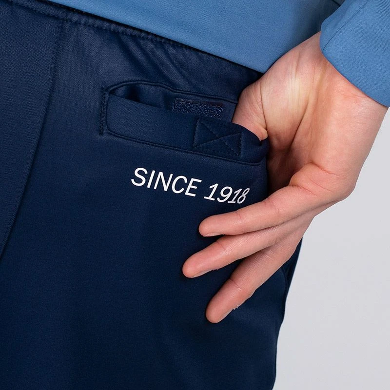 Men's Zack Fleece Skinny Tracksuit Bottoms Marine - Image 6