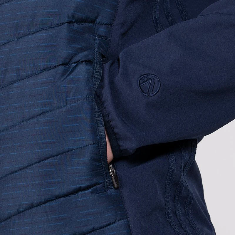 Men's Peru Lightweight Padded Jacket Marine - Image 7