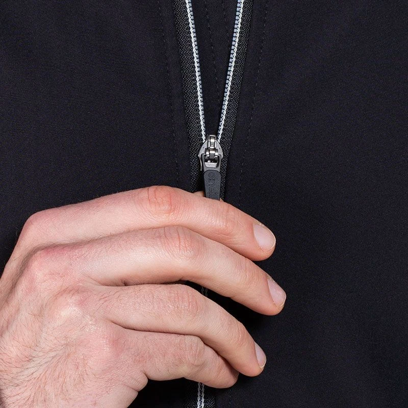 Men's Idaho Soft Shell Full Zip Jacket Black - Image 6