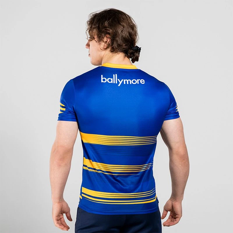 Roscommon GAA Player Fit Short Sleeve Training Top Royal / Amber - Image 2