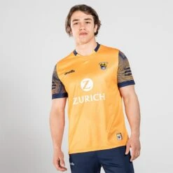 Wexford GAA Hurling Short Sleeve Training Top Orange / Marine