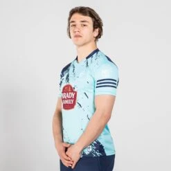 Kildare GAA Player Fit Short Sleeve Training Top Mint / Marine