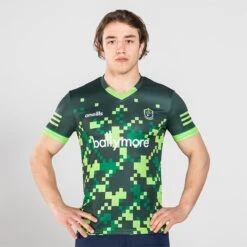 Roscommon GAA Player Fit Short Sleeve Training Top Bottle / Green