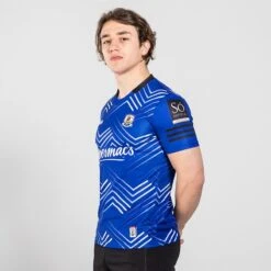 Galway GAA Hurling Short Sleeve Training Top Royal / Black