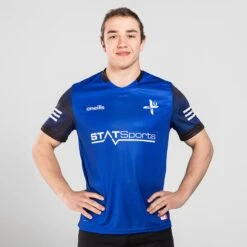 Louth GAA Short Sleeve Training Top Royal / Black