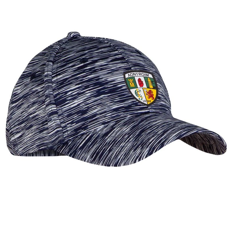 Antrim GAA Melvin Baseball Cap (Melange Marine) (Junior)