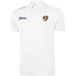 Antrim GAA Men's Pima Cotton Polo Shirt White
