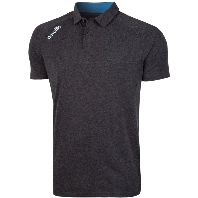 Kids' Aspen Polo Marl Black / Sky