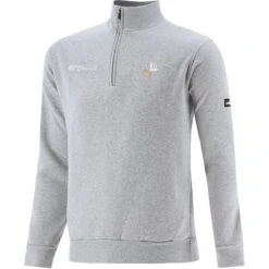 Louth GAA Men's Breaker Half Zip Fleece Grey