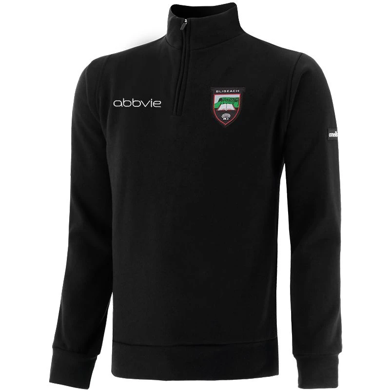 Sligo GAA Men's Breaker Half Zip Fleece Black / Silver