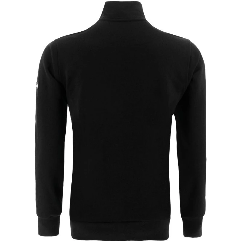 Sligo GAA Men's Breaker Half Zip Fleece Black / Silver - Image 2