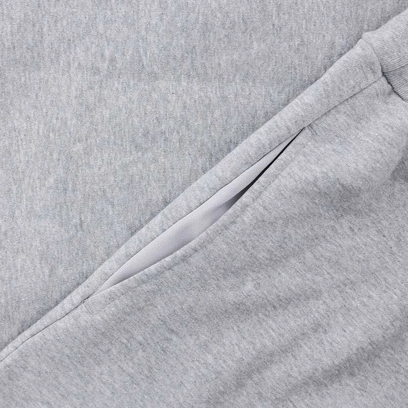 Men's Breaker Half Zip Fleece Grey - Image 6