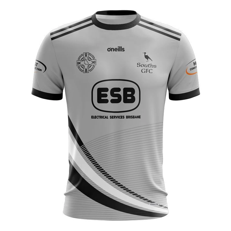 Brisbane Souths GFC Kids' Jersey (ESB - Grey)