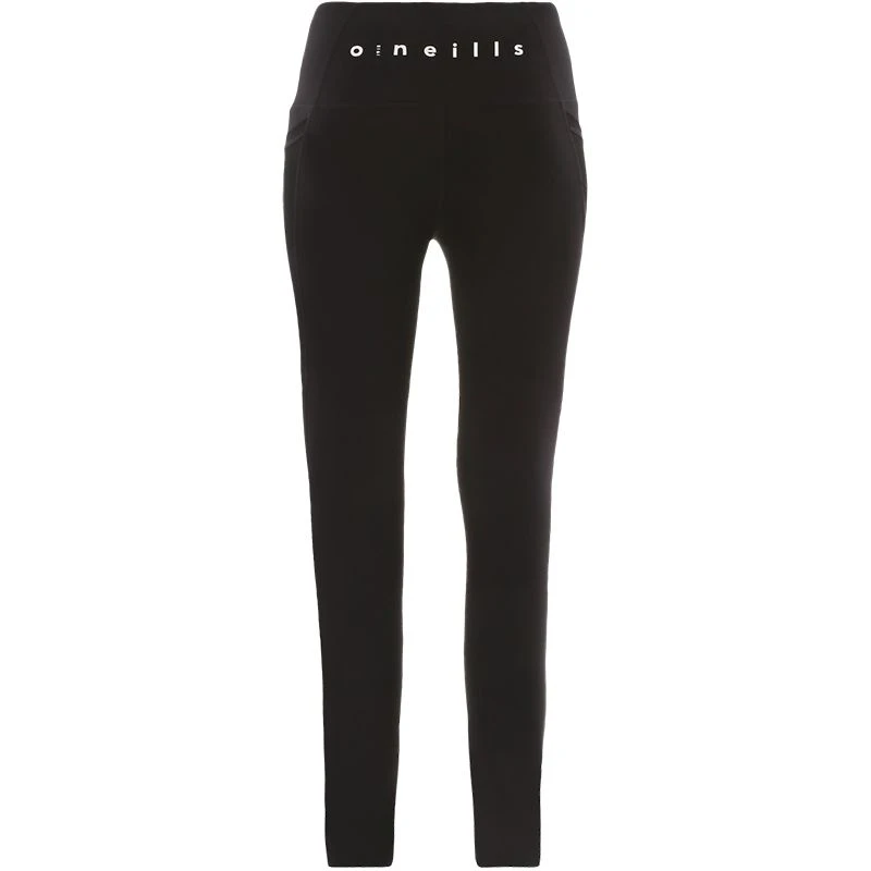 Kids' Carrie Full Length Leggings Black / White - Image 3
