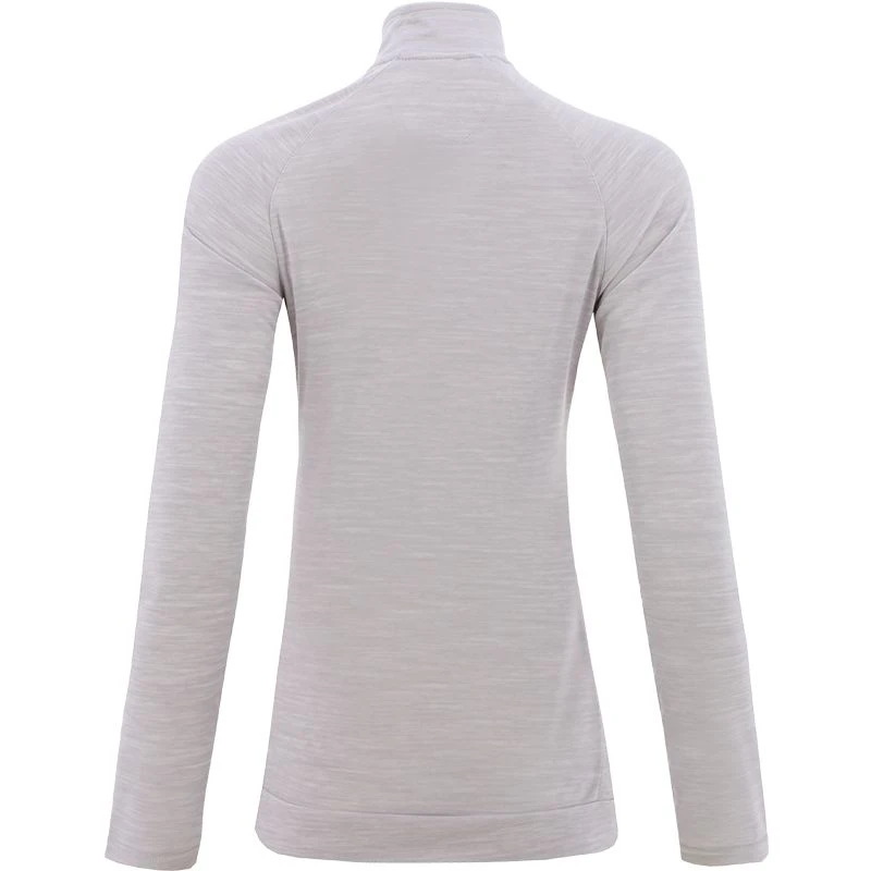 Women's Carrie Half Zip Midlayer Top Silver / Black - Image 3