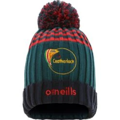 Carlow GAA Peak Bobble Hat Bottle / Marine / Red