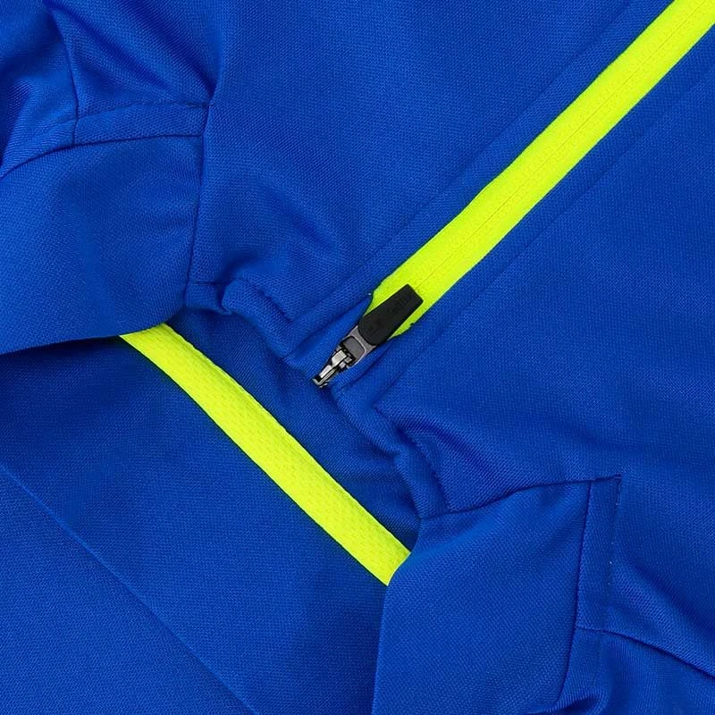 Men's Cathal Half Zip Midlayer Top Royal / Yellow - Image 4