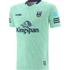 Cavan GAA Kids' Short Sleeve Training Top Green / Marine