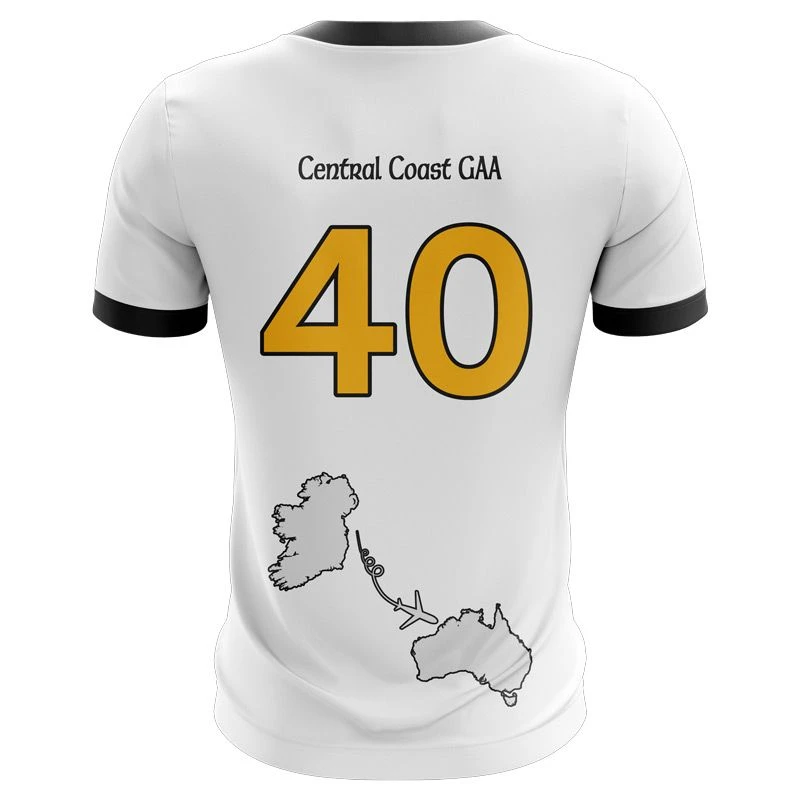 Central Coast 40th Anniversary Short Sleeve Training Top (White) - Image 2
