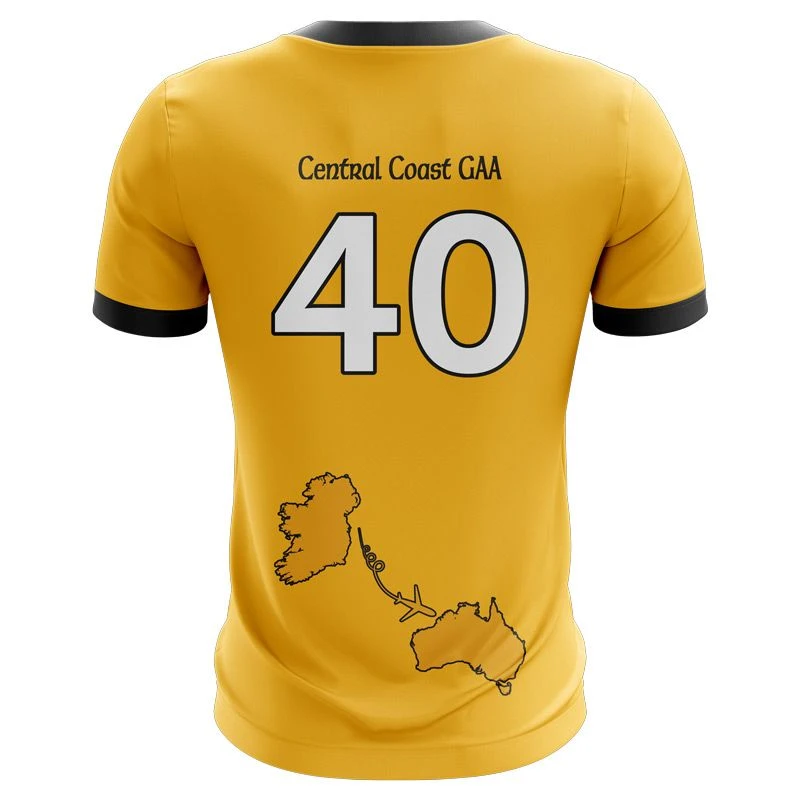 Central Coast Women's Fit 40th Anniversary Short Sleeve Training Top (Amber) - Image 2