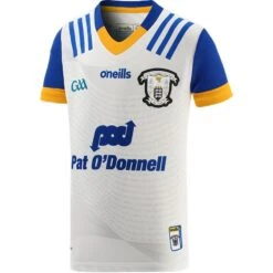 Clare GAA Kids' Alternative Goalkeeper Jersey White 2023