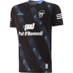 Clare GAA Short Sleeve Training Top Black / Sky