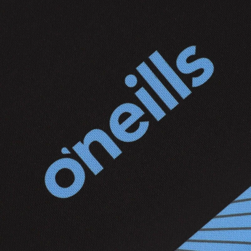 Clare GAA Kids' Short Sleeve Training Top Sky / Black - Image 5