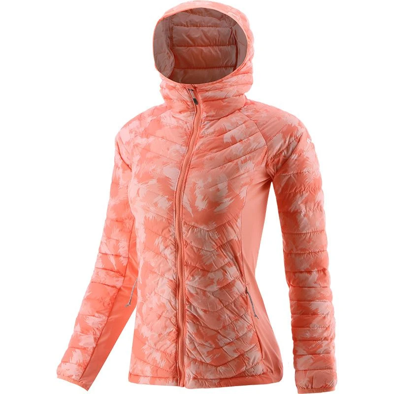 Columbia Women's Powder Liteâ„¢ Hybrid Hooded Jacket Coral