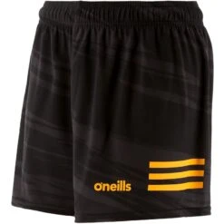 Kids' Connell Shorts Black / Amber