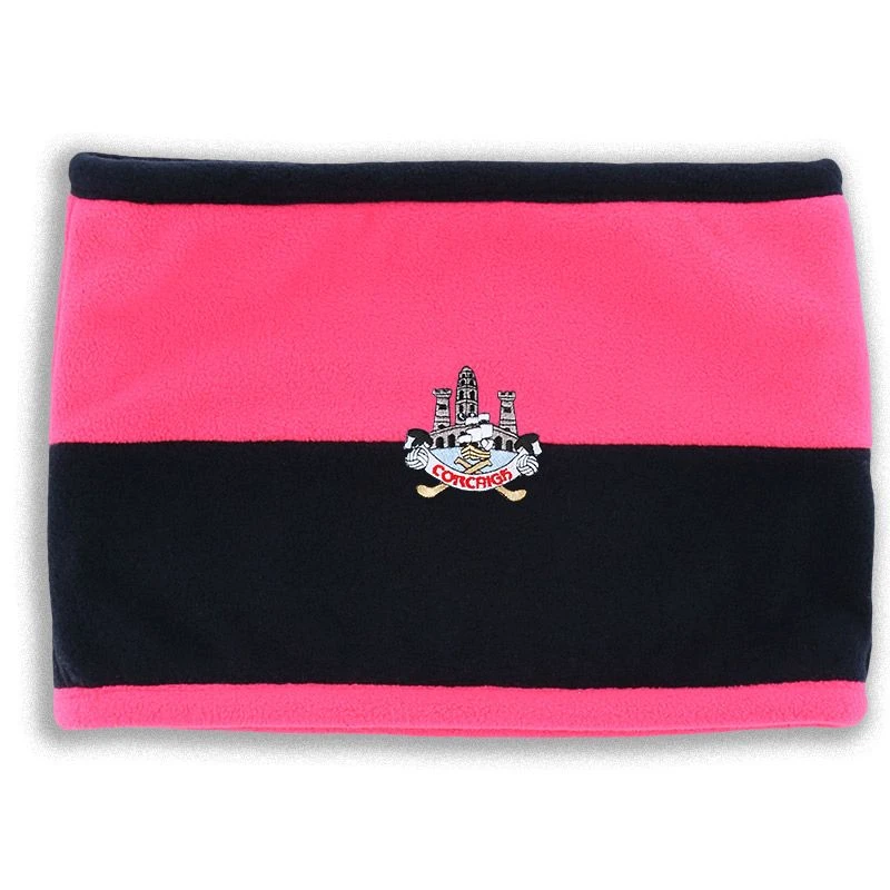Cork GAA Peak Snood Marine / Pink / Silver - Image 4
