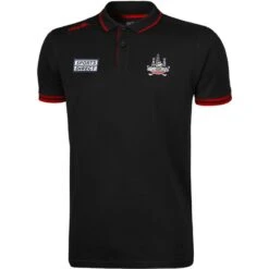 Cork GAA Men's Portugal Polo Shirt Black / Red