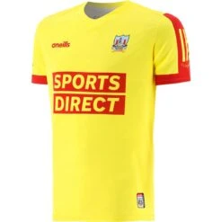 Cork GAA Player Fit Short Sleeve Training Top Yellow / Red