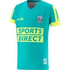 Cork GAA Kids' Short Sleeve Training Top Green / Yellow