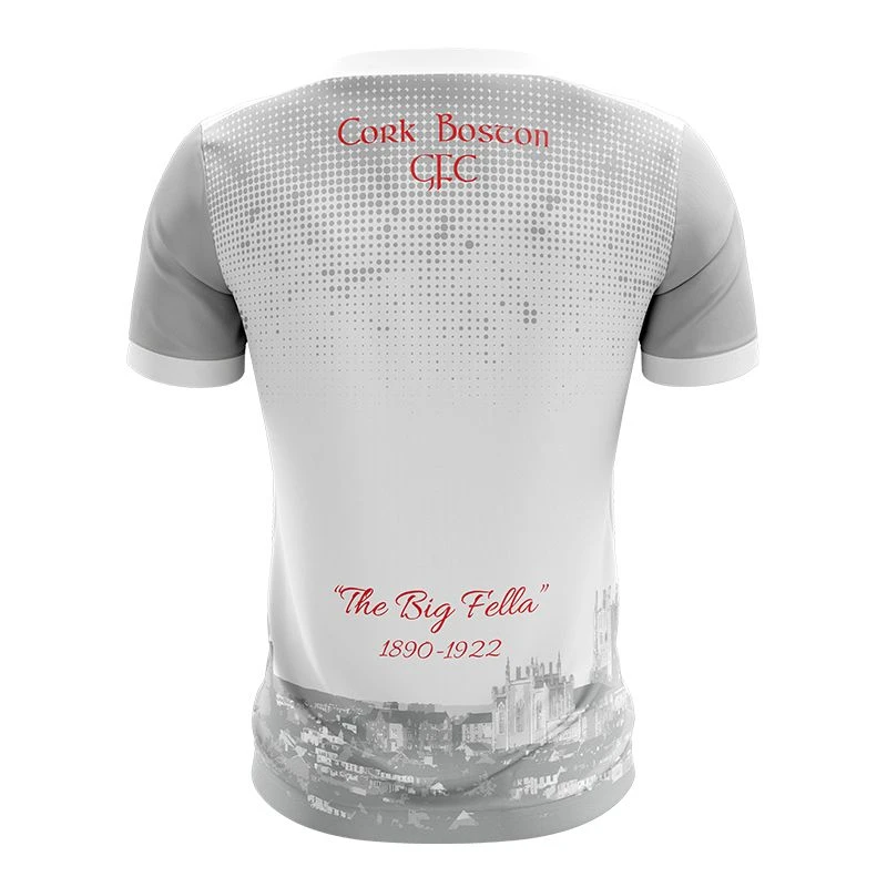 Cork GFC Boston Women's Fit Jersey (Grey) - Image 2