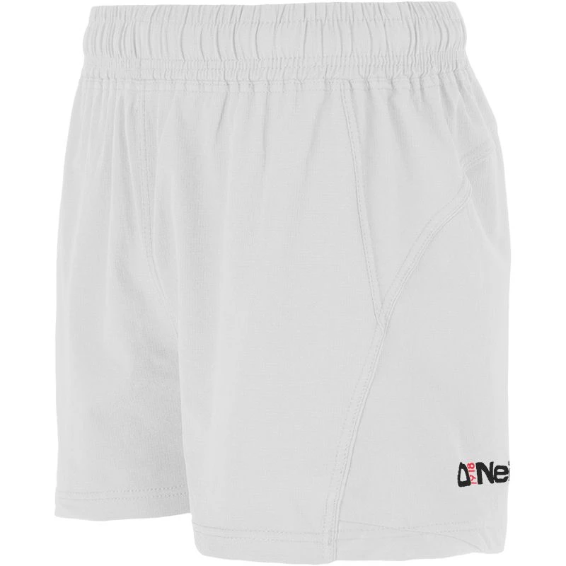 Kids' Cyclone Rugby Shorts White