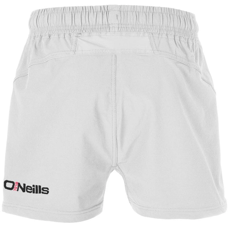 Kids' Cyclone Rugby Shorts White - Image 3