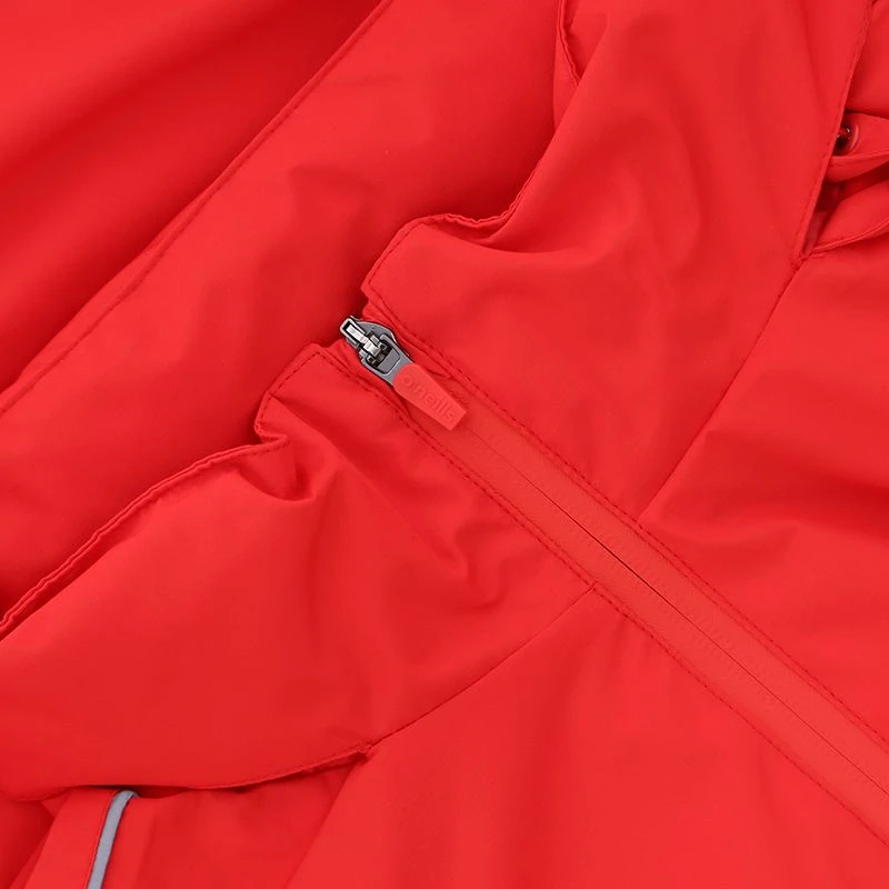 Men's Dalton Rain Jacket Red - Image 6